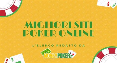 Miglior Sito Poker Online