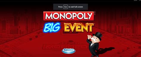 Monopoly Big Event Sportingbet