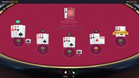 Multihand Vegas Single Deck Blackjack Betsson