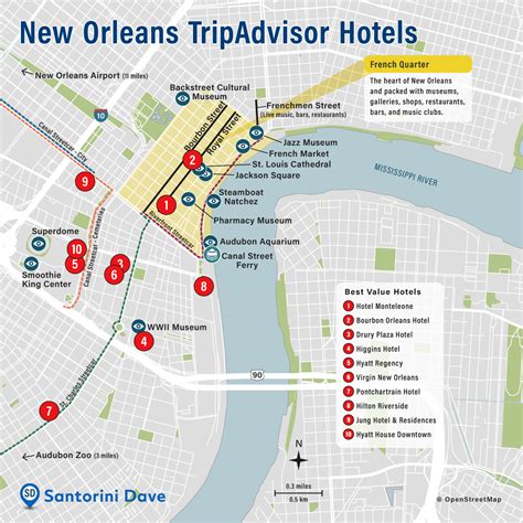 New Orleans Casino Mapa