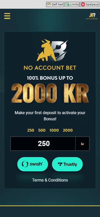 No Account Bet Casino Mobile