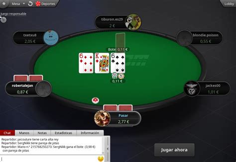 Nos Salas De Poker Online