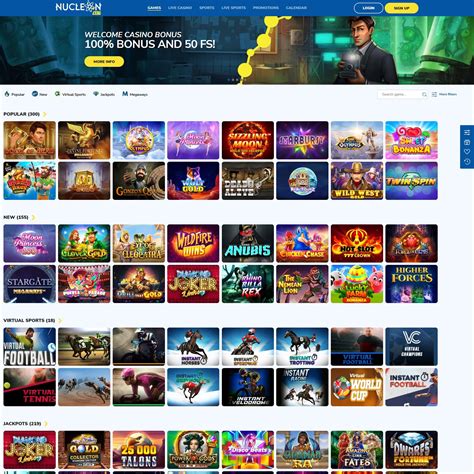 Nucleonbet Casino Online