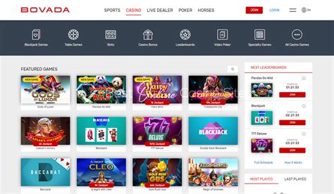 O Bovada Casino Movel Nenhum Bonus Do Deposito