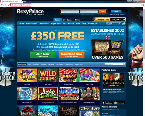 O Casino Roxy Login