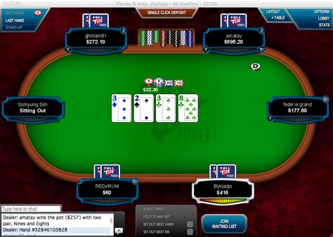 O Full Tilt Poker Cliente Mac