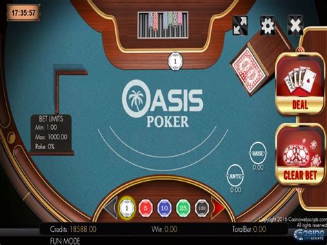 Oasis Poker Maquinas