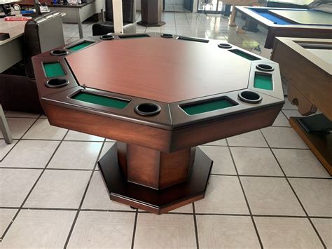 Octagon Mesa De Poker Dobrar As Pernas