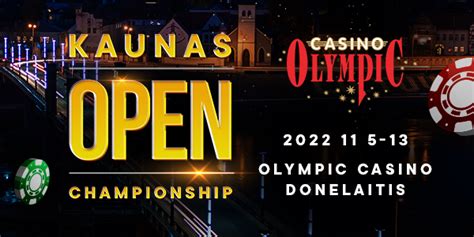 Olympic Casino Kaunas Pokerio Turnyrai