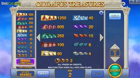Olympus Treasures 3x3 Novibet