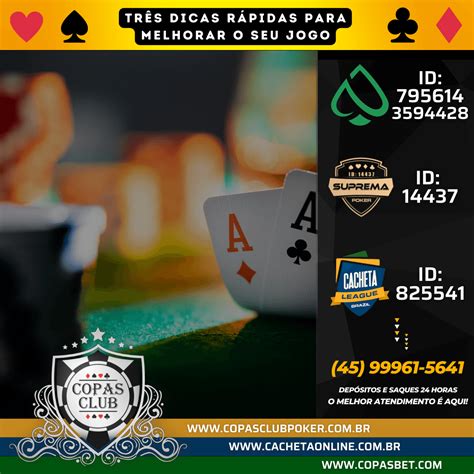 Online Poker Dicas