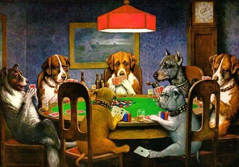 Perros Jugando Poker Historia