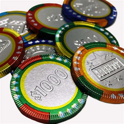 Personalizado De Chocolate Casino Coins