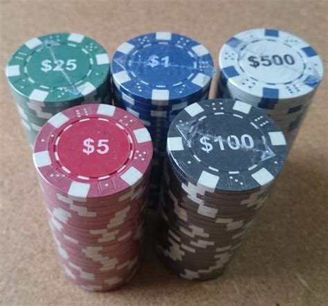 Peso De Fichas De Poker