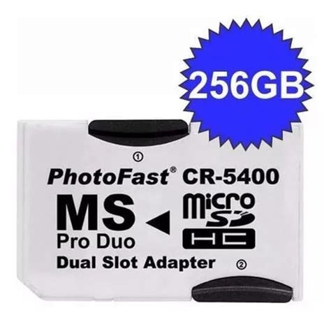 Photofast Ms Pro Duo Dual Slot De Adaptador De Psp