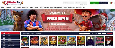 Pinterbet Casino Online