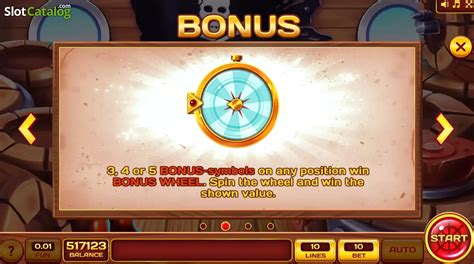 Pirate Coins Wheel Bodog