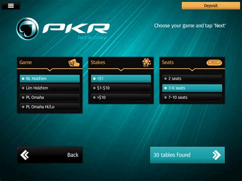 Pkr Poker Aplicativo Android Download