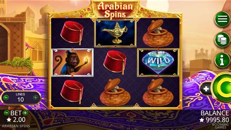 Play Arabian Spins Slot