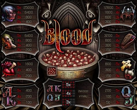 Play Blood Slot
