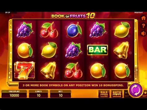 Play Book Of Fruits 10 Slot