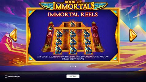 Play Book Of Immortals Slot