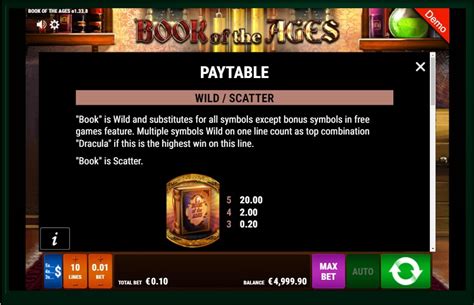 Play Book Of The Ages Slot