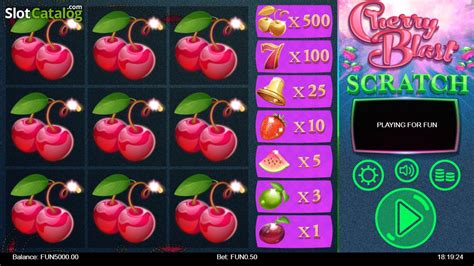 Play Cherry Blast Scratch Slot