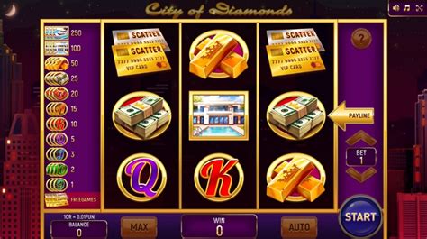 Play City Of Diamonds Pull Tabs Slot