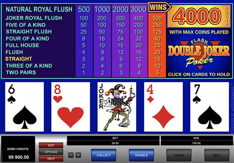 Play Double Joker Poker Slot