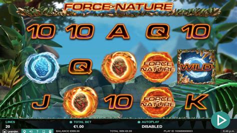 Play Forces Of Nature Slot