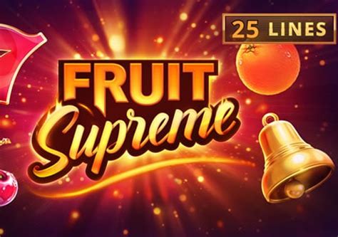 Play Fruit Supreme 25 Lines Slot