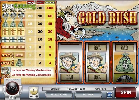 Play Gold Rush Rival Slot