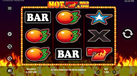 Play Hot 7 Hold And Spin Slot