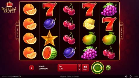 Play Imperial Fruits 100 Lines Slot