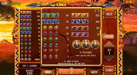 Play Kings Of Africa 3x3 Slot
