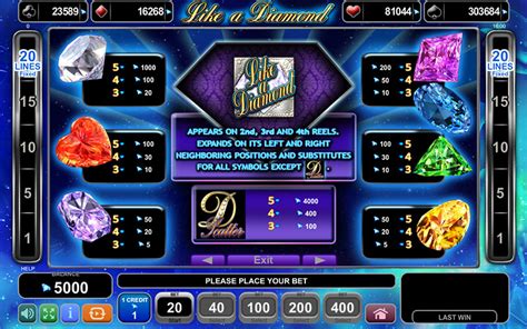 Play Like A Diamond Slot