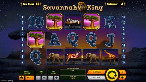 Play Savannah King Slot