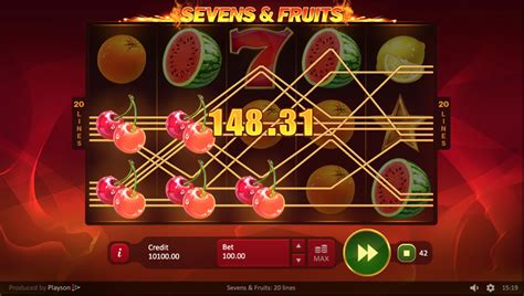 Play Sevens Fruits 20 Lines Slot