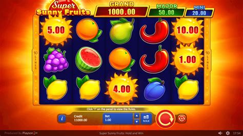 Play Super Sunny Fruits Slot