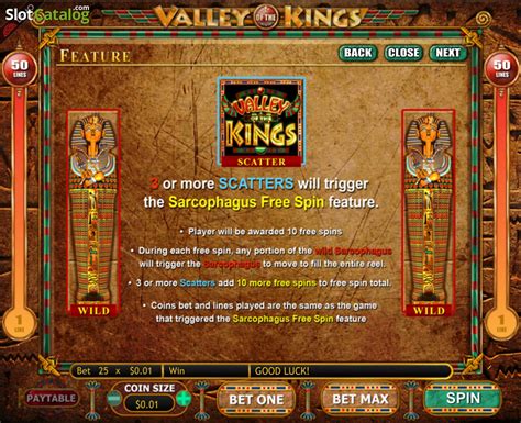 Play Valley Of Kings Slot