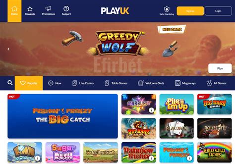 Playuk Casino App