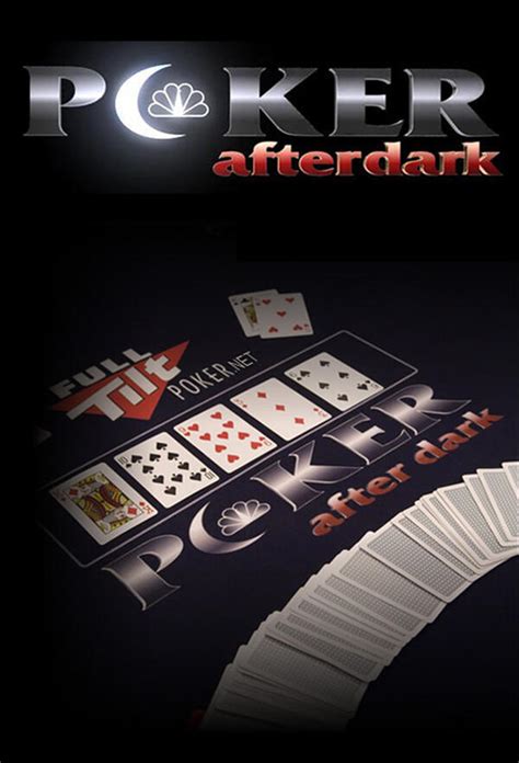 Poker After Dark Agenda