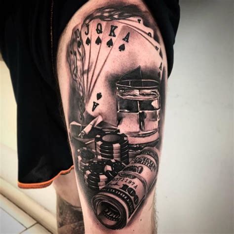 Poker Artista Do Tatuagem De Milwaukee