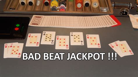 Poker Bad Beat Jackpot De Inflexao