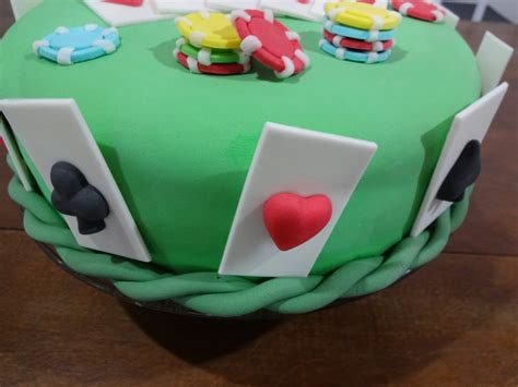 Poker Bolo De Aniversario