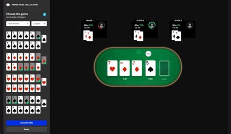 Poker Enfiar Calculadora