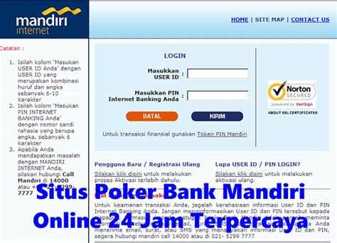 Poker Online Mandiri 24 Jam