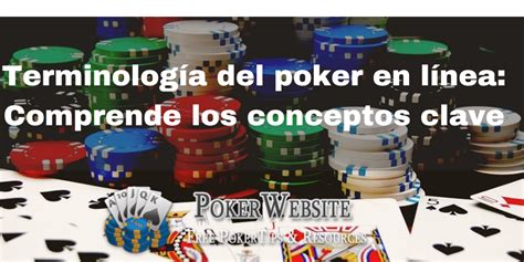 Poker Online Terminologia