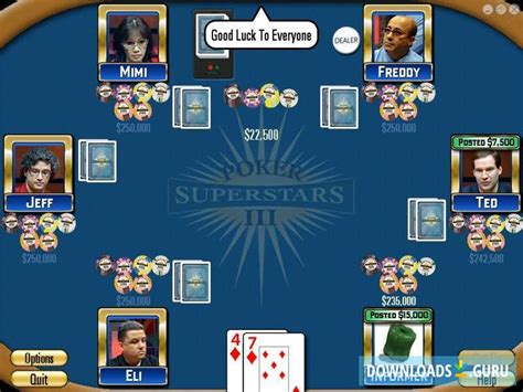Poker Superstars 3 De Ouro Chip Desafio Download Gratis